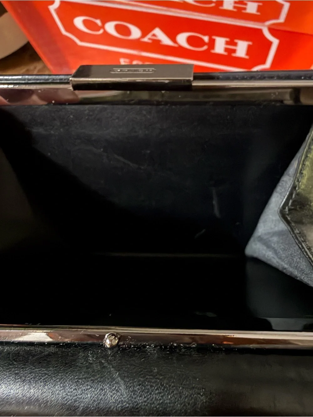 Coach Vintage Black Wallet